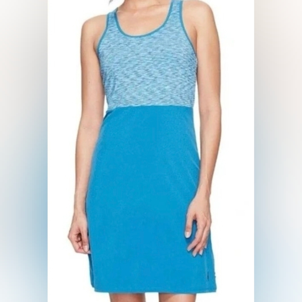 Smartwool Women's Size Medium Willow Lake Sleeveless Criss Cross Mini‎ Dress